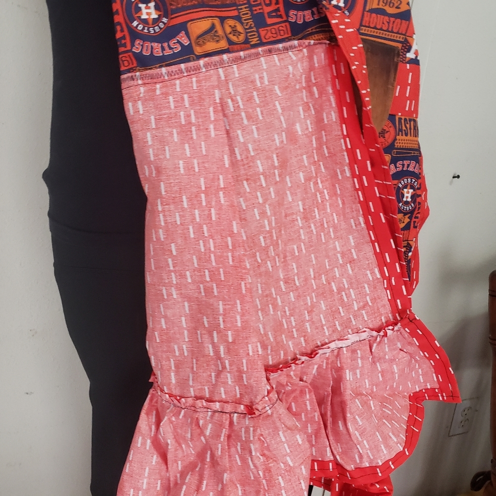 Houston Astros Handmade Kitchen Apron - Picture 7 of 8